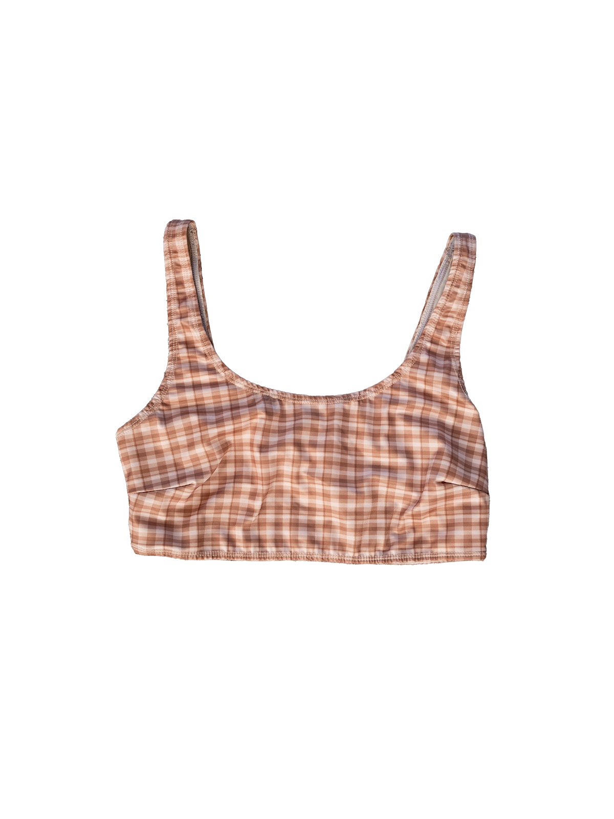 Cedar Gingham Top - Fondu